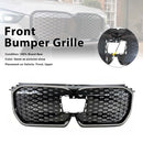 Schwarzer Frontstoßstangengrill für BMW iX1 U11 2023–2025 mit LED-Licht-2