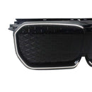 Zwart Chrome Voorbumper Grill Grille Fit BMW iX1 U11 2023-2025 W/LED Licht-9
