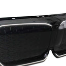 Zwart Chrome Voorbumper Grill Grille Fit BMW iX1 U11 2023-2025 W/LED Licht-10