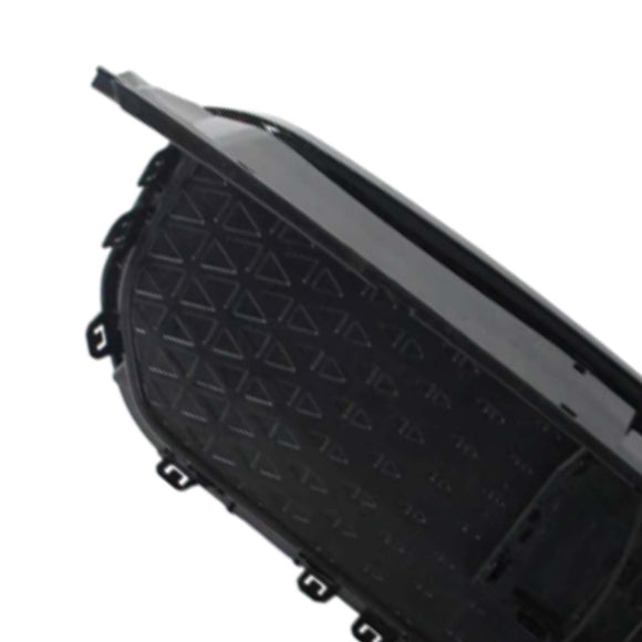 Zwart Chrome Voorbumper Grill Grille Fit BMW iX1 U11 2023-2025 W/LED Licht