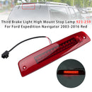 Derde remlicht hoog gemonteerd stoplicht voor Ford Expedition Navigator 03-2016 rood-2