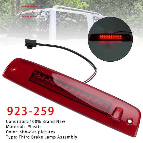 Derde remlicht hoog gemonteerd stoplicht voor Ford Expedition Navigator 03-2016 rood