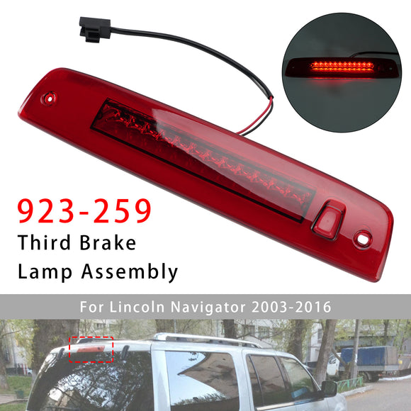 Derde remlicht hoog gemonteerd stoplicht voor Ford Expedition Navigator 03-2016 rood