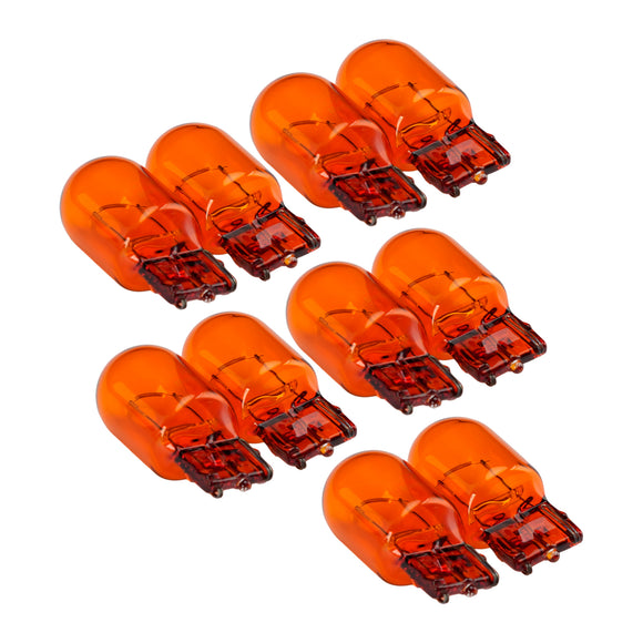 Car Light Amber Halogen Auxiliary Bulb WY21W 12V 21W For HELLA 8GP 009 021-002