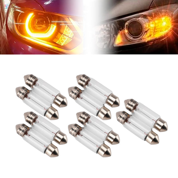 Car Light Halogen Auxiliary Bulb C5W 24V 5W For HELLA 8GM 002 092-241