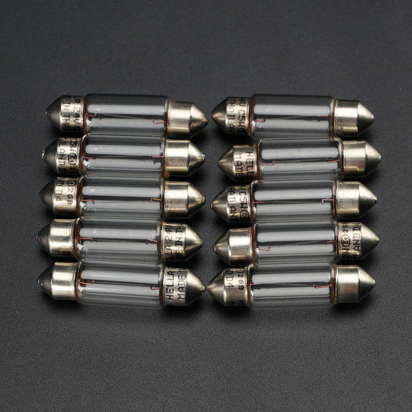Car Light Halogen Auxiliary Bulb C5W 24V 5W For HELLA 8GM 002 092-241