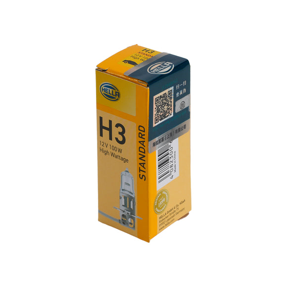 Car Light Halogen Headlight Bulb H3 12V 100W PK22s For HELLA 8GH 178555611
