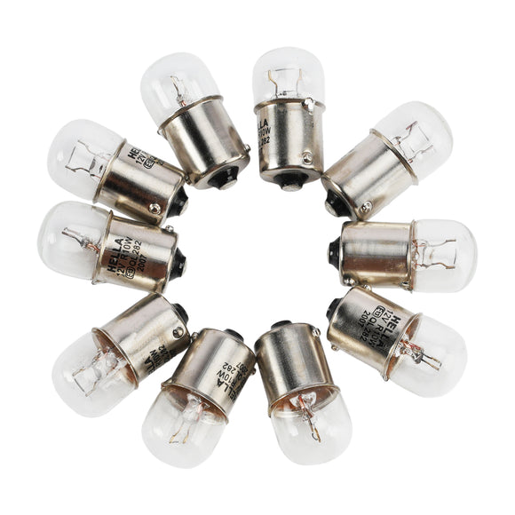 Car Light Halogen Auxiliary Bulb R10W 12V 10W For HELLA 8GA 178 560-021