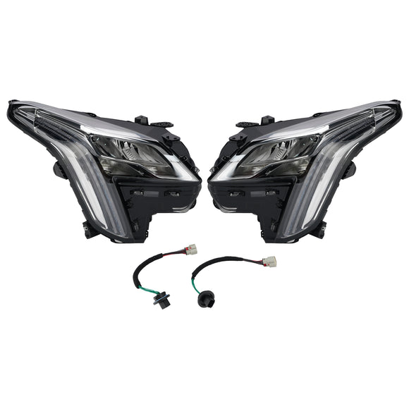 2018–2019 Cadillac XTS Links + Rechts LED-Scheinwerfer 84469439 84469440