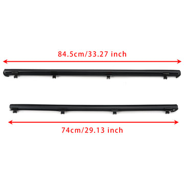 2010-2015 Lexus RX350 RX450h 4Pcs Inner Door Glass Weatherstrip 68171-48050 68174-48050 - 0