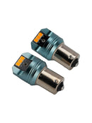 Car Light LED Auxiliary Bulb Kit P21W 12V 3W 1700K Amber For HELLA LEDS25AA2-13
