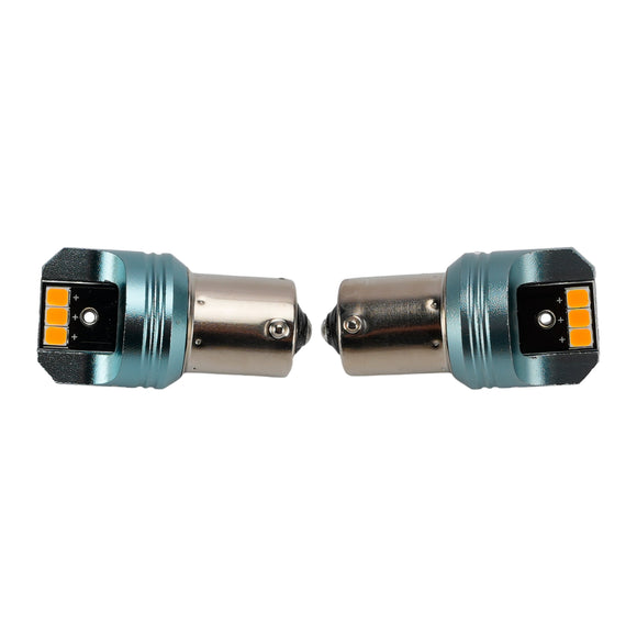 Car Light LED Auxiliary Bulb Kit P21W 12V 3W 1700K Amber For HELLA LEDS25AA2