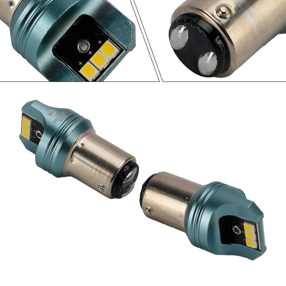 Car Light LED Auxiliary Bulb Kit P21/5W 12V 5W 6000K White For HELLA LEDS25AA1