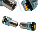 Car Light LED Auxiliary Bulb Kit P21W 12V 3W 1700K Amber For HELLA LEDS25AA2-5