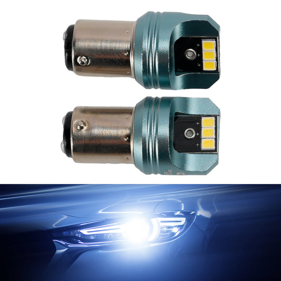 Car Light LED Auxiliary Bulb Kit P21/5W 12V 5W 6000K White For HELLA LEDS25AA1