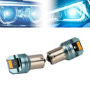 Car Light LED Auxiliary Bulb Kit P21W 12V 3W 1700K Amber For HELLA LEDS25AA2-4