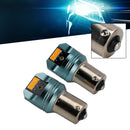 Car Light LED Auxiliary Bulb Kit P21W 12V 3W 1700K Amber For HELLA LEDS25AA2-6