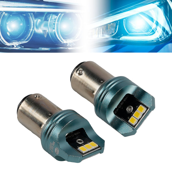 Car Light LED Auxiliary Bulb Kit P21/5W 12V 5W 6000K White For HELLA LEDS25AA1
