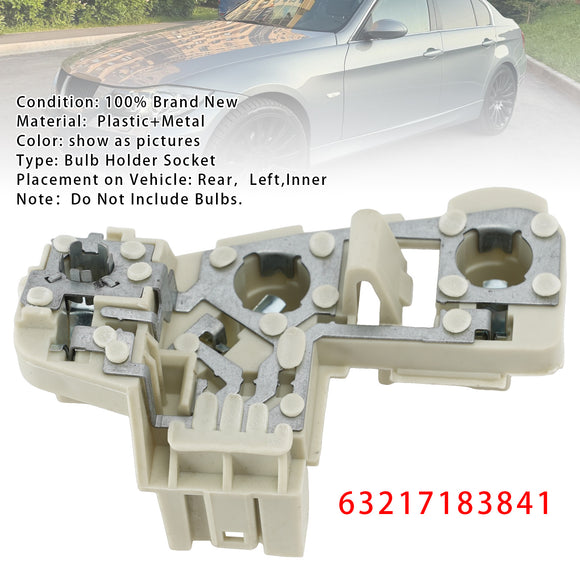 Lamphouderfitting linksachter voor BMW 3-serie E90 (Sedan) 2005-2008 (PRE-LCI)