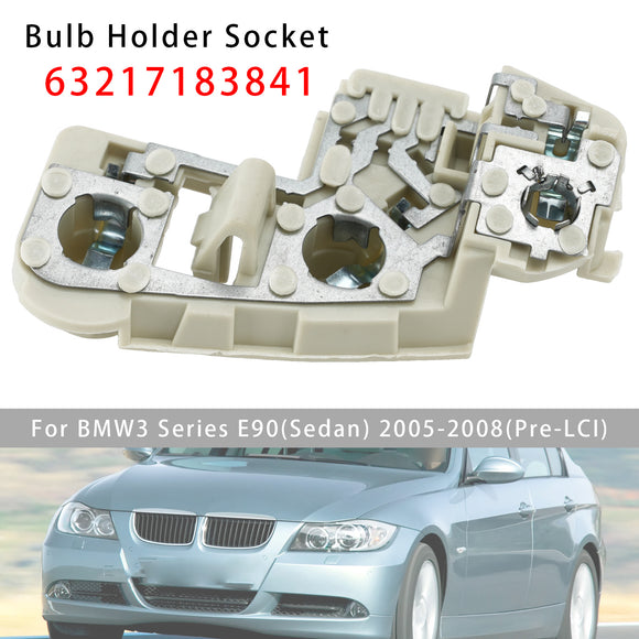 Lamphouderfitting linksachter voor BMW 3-serie E90 (Sedan) 2005-2008 (PRE-LCI)