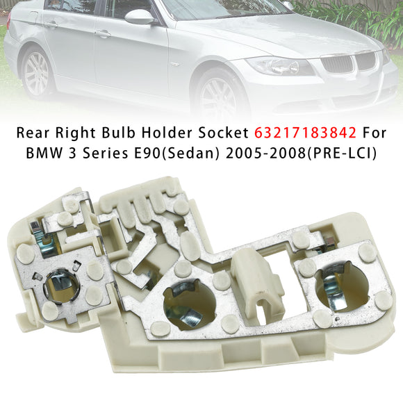 Lampenfassung hinten rechts für BMW 3er E90 (Limousine) 2005–2008 (PRE-LCI)