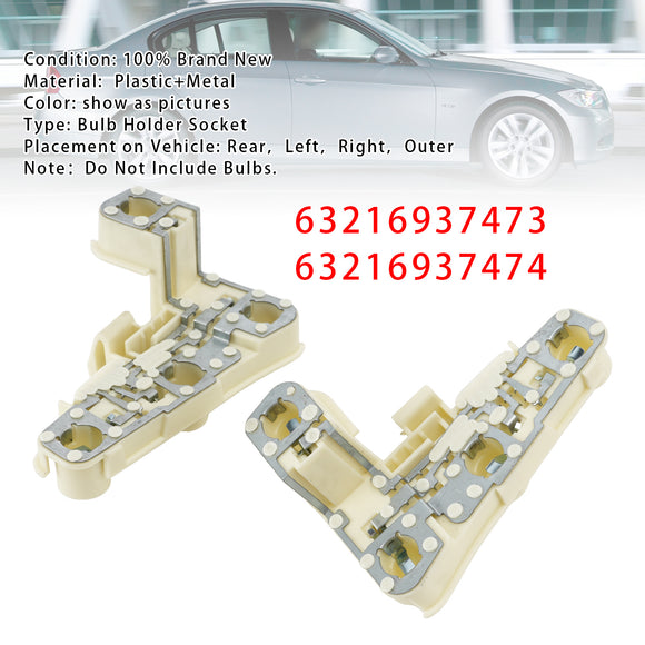 Douille de porte-ampoule arrière gauche et droite, pour BMW série 3 E90 (berline) 05-08 (pré-lci)