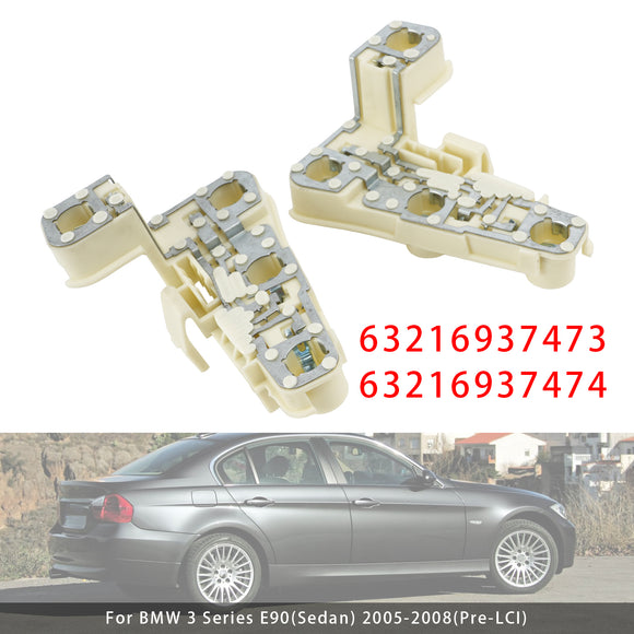 Douille de porte-ampoule arrière gauche et droite, pour BMW série 3 E90 (berline) 05-08 (pré-lci)