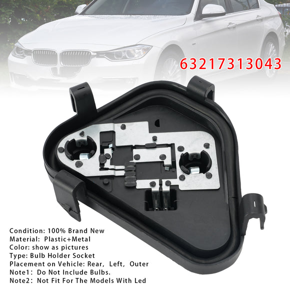 Achter Links Lamphouder Socket Voor BMW 3 SERIE F30 F80 Sedan 2011-2015 (PRE-LCI)
