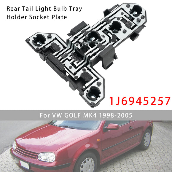 Achterlicht Lamp Lade Houder Socket Plaat 1J6945257 Voor Vw Golf Mk4 98-2005