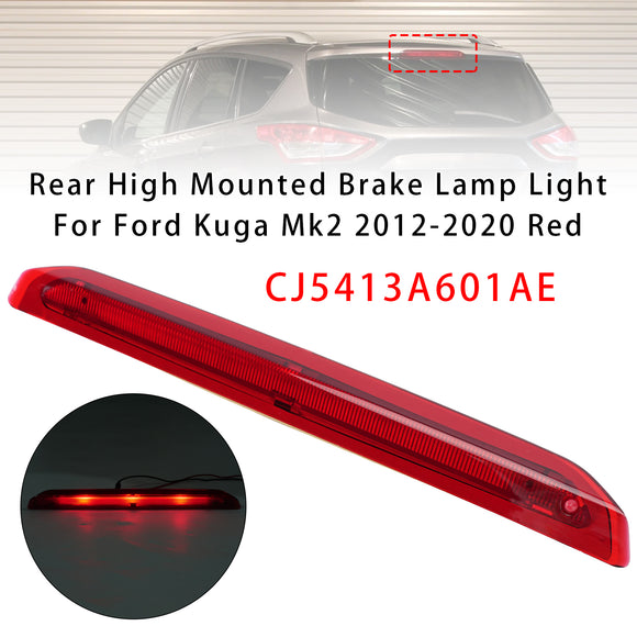 Rear High Mounted Brake Lamp Light Red For Ford Kuga Mk2 2012-2020