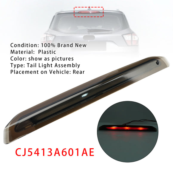 Rear High Mounted Brake Lamp Light Black For Ford Kuga Mk2 2012-2020