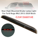 Rear High Mounted Brake Lamp Light Black For Ford Kuga Mk2 2012-2020-2