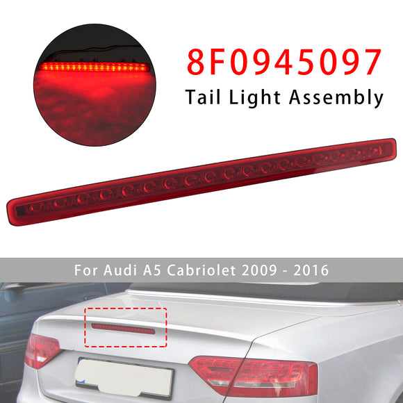 Achter derde 3e remlicht lichtrood 8F0945097 voor Audi A5 Cabriolet 2009-2016