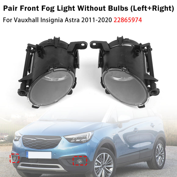Paar Nebelscheinwerfer für Vauxhall Insignia Astra 2011–2020, 22865974