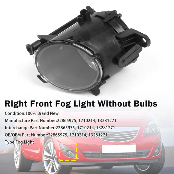 Rechtsvoor Mistlamp Lamp Voor Vauxhall Insignia Astra 2011-2020 22865974