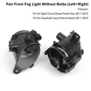 Paar Nebelscheinwerfer für Vauxhall Corsa 2011–2019, 13253625, 13253626-7