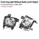 Paire de feux antibrouillard avant pour Vauxhall Vectra C 2005-2009 1710362 1710363-7