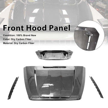Carbon Fiber Shark Style Front Hood Panel Fit Mercedes G-Class W464 W465 2019+ - 0
