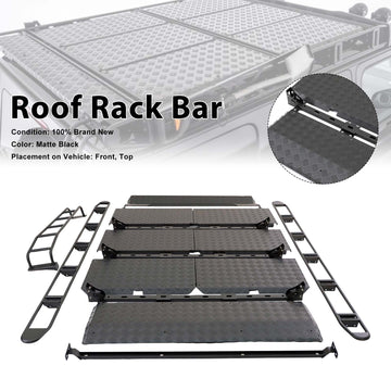 Roof Rack Rail Cross Bar Luggage Fit Benz G Class W463A W464 With Ladder - 0
