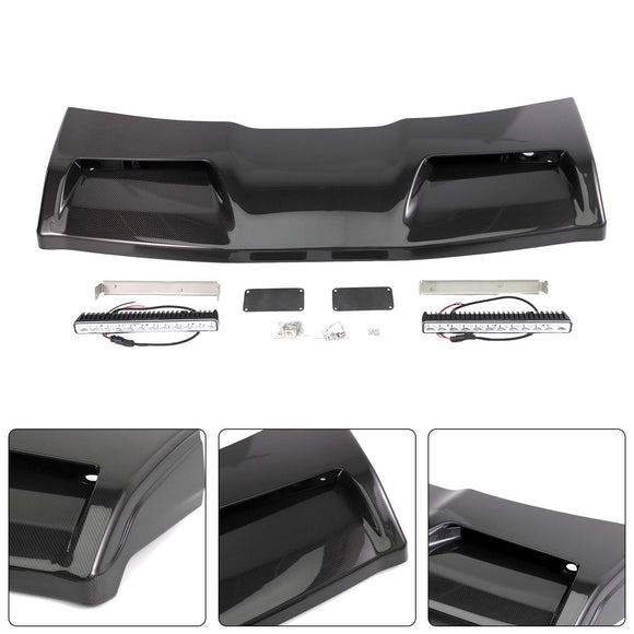 Frontdachspoilerflügel in konkav-Form, passend für Mercedes-Benz G-Klasse W464 2019–2023 W/Led