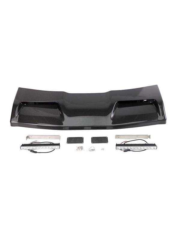 Frontdachspoilerflügel in konkav-Form, passend für Mercedes-Benz G-Klasse W464 2019–2023 W/Led