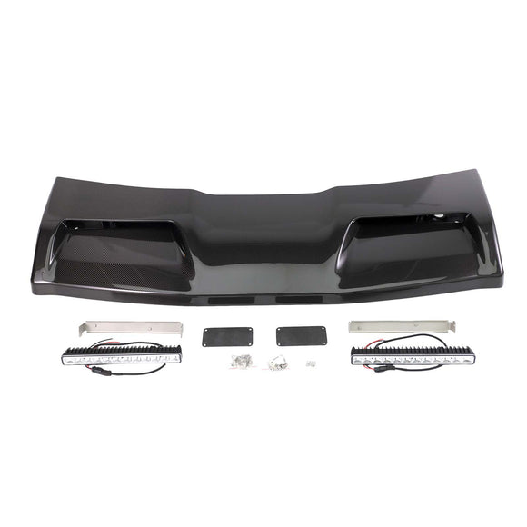 Frontdachspoilerflügel in konkav-Form, passend für Mercedes-Benz G-Klasse W464 2019–2023 W/Led
