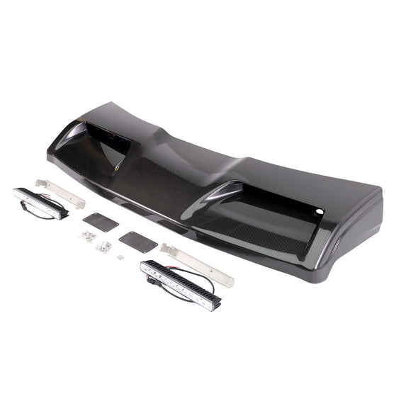 Frontdachspoilerflügel in konkav-Form, passend für Mercedes-Benz G-Klasse W464 2019–2023 W/Led