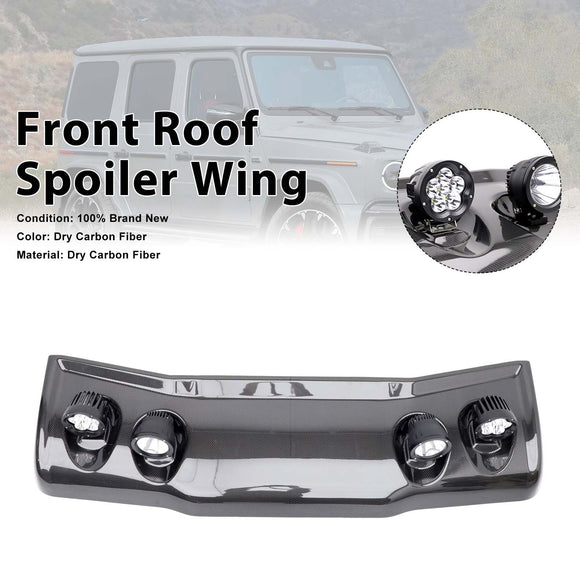 Frontspoiler im Adventure-Stil für Mercedes-Benz G-Klasse W464 2019–2023 W/Led