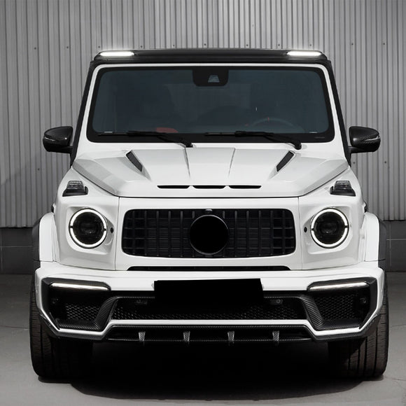 Voorspoiler in haaienstijl voor op het dak, geschikt voor de Mercedes-Benz G-Klasse. W464 2019-2023 W/Led