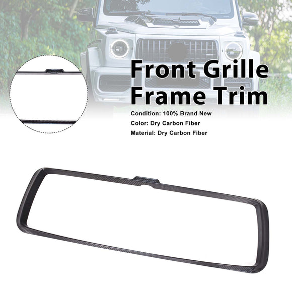 Frontgrillrahmen aus Trockencarbon, passend für Mercedes-Benz W464 G63 2019-2023
