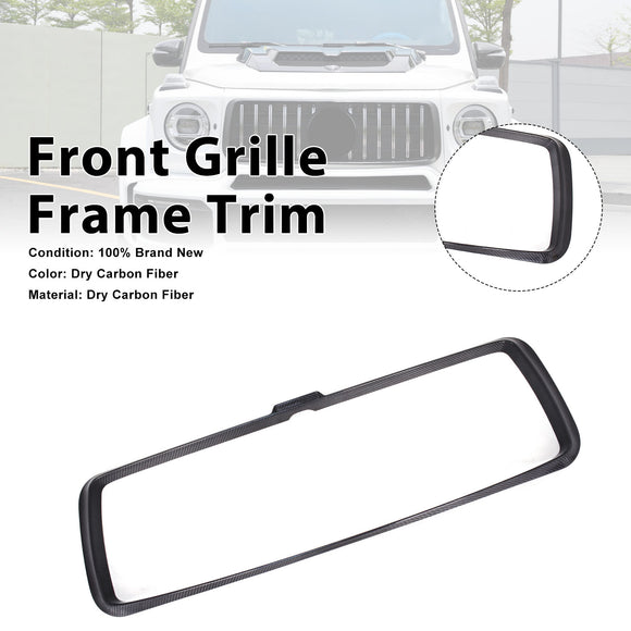 Frontgrillrahmen aus Trockencarbon, passend für Mercedes-Benz W464 G63 2019-2023