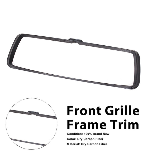 Frontgrillrahmen aus Trockencarbon, passend für Mercedes-Benz W464 G63 2019-2023