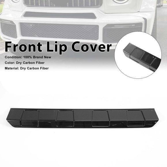 Frontlippenabdeckung aus Carbon passend für Mercedes G-Klasse W464 G63 B700 B800 B900 2019-2023