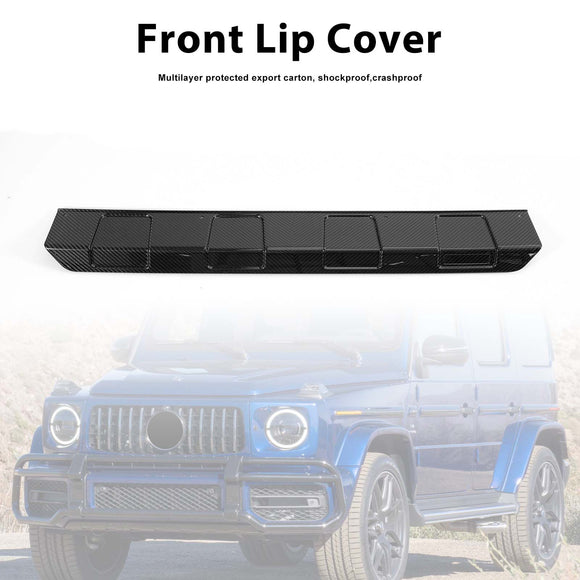 Frontlippenabdeckung aus Carbon passend für Mercedes G-Klasse W464 G63 B700 B800 B900 2019-2023
